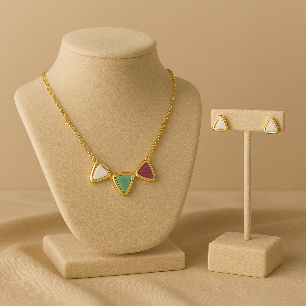 Conjunto com 3 Pedras Naturais – Amazonita, Selenita e Rodonita